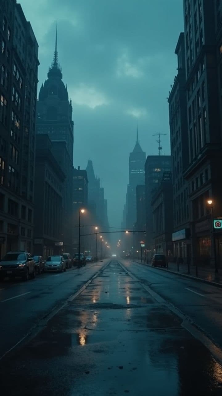 Schwere Lasten in der Dunkelheit