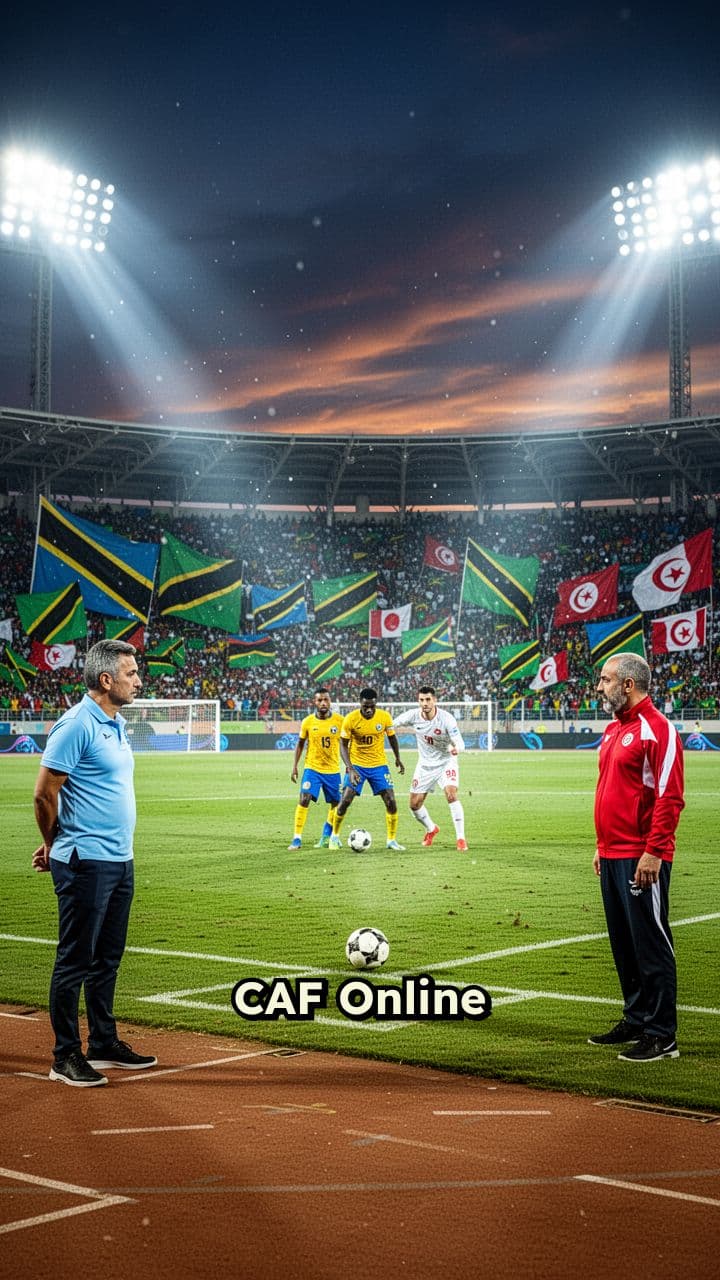 Tanzania, Tunisia Clash for Knockout Spot