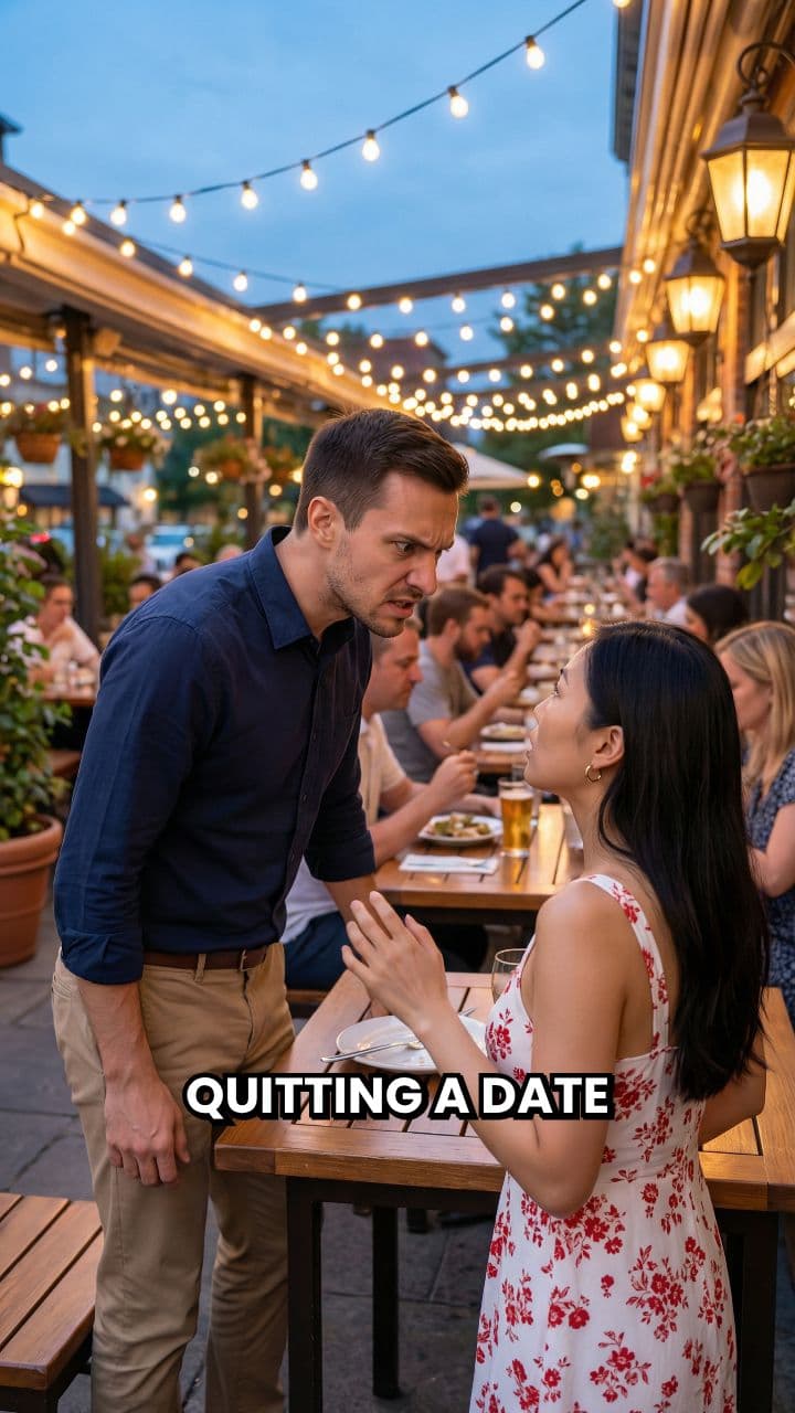 Walking Out After Being Recorded