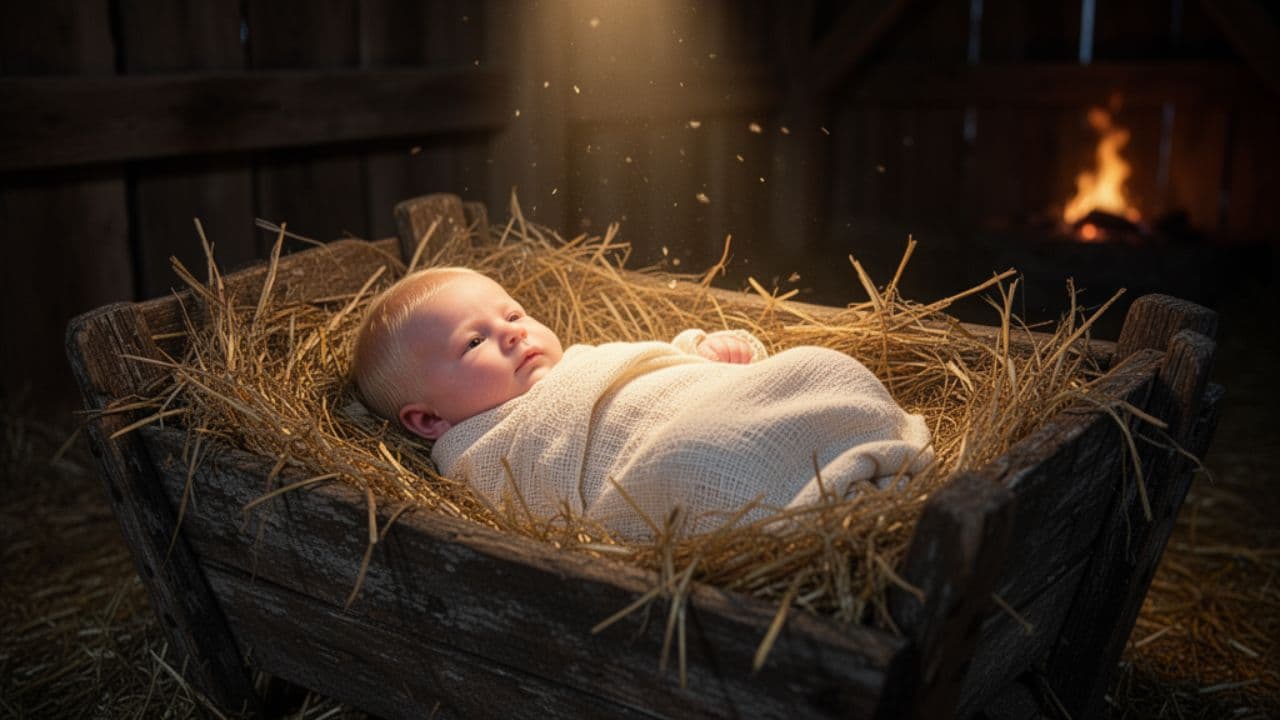 Cudowna Dziecina w zimową noc