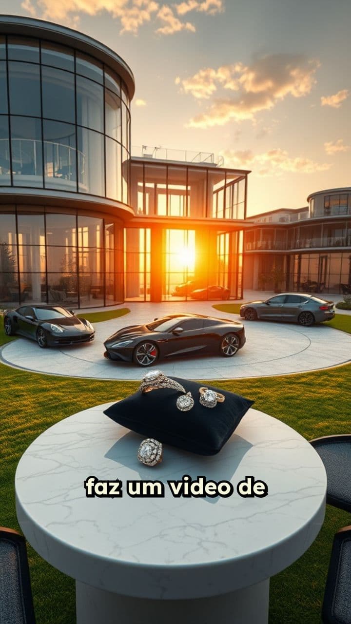 Luxo em Carros, Joias e Casas