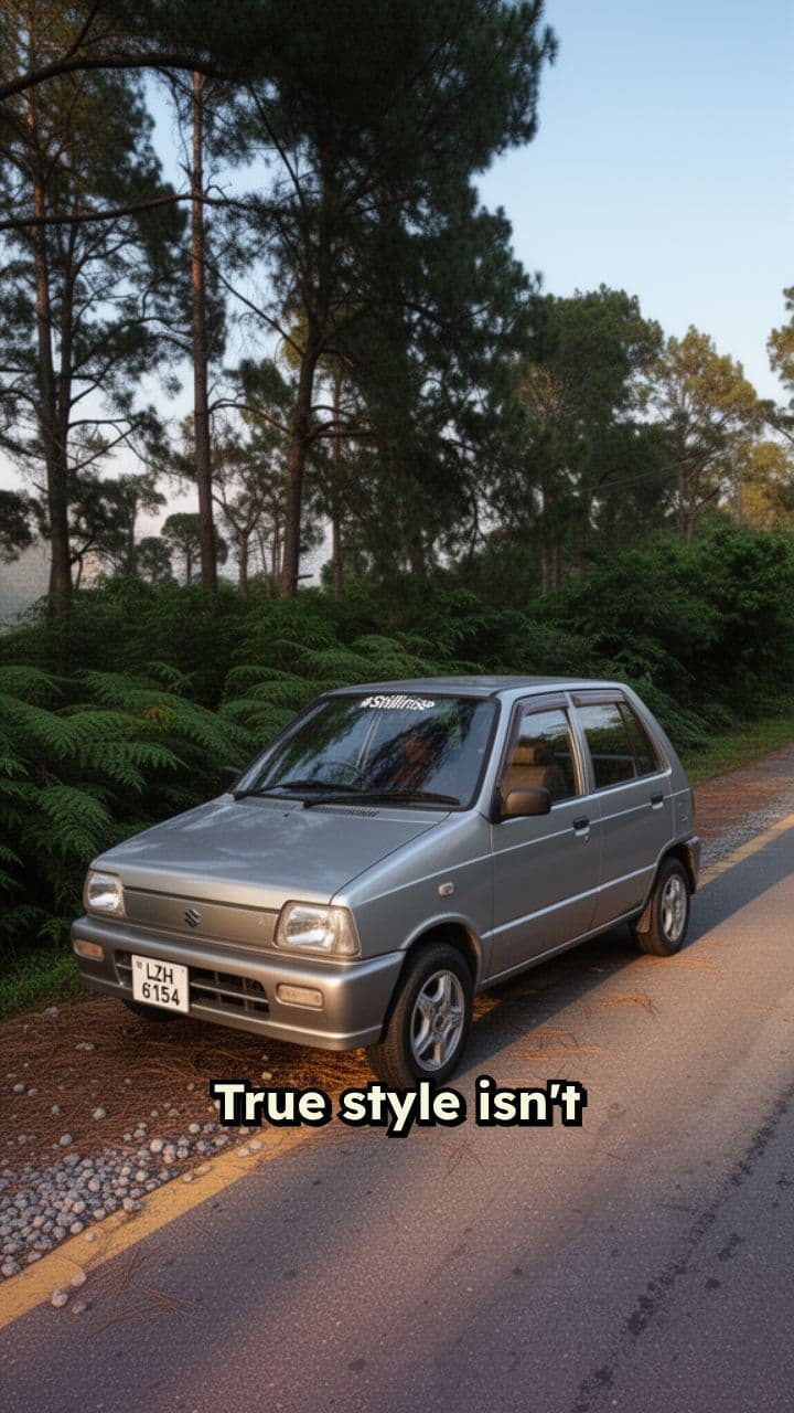 Slammed Suzuki Mehran Cinematic
