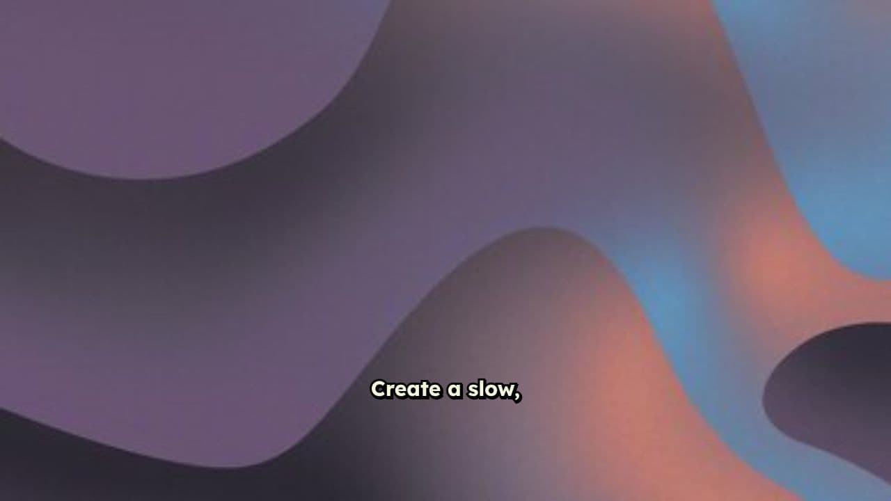 Elegant Northern Lights Animation