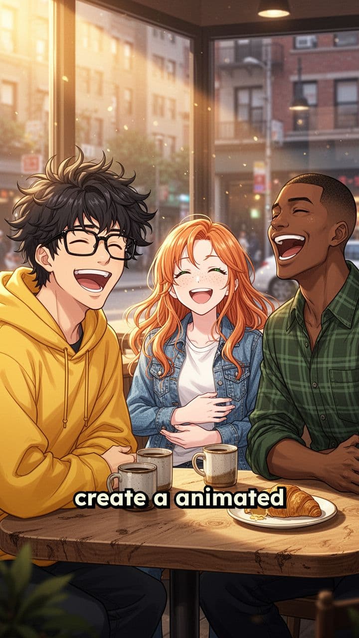 Animated Friends Laughing Compilation