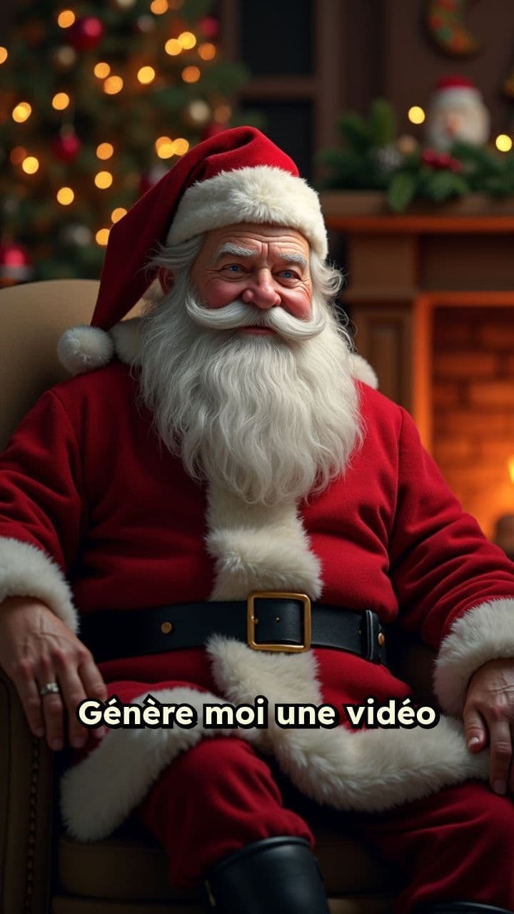 Message du Père Noël à Mattéo