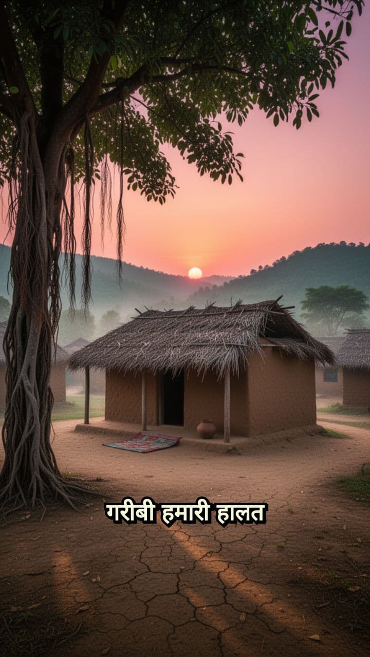 गरीबी नहीं, किस्मत नहीं