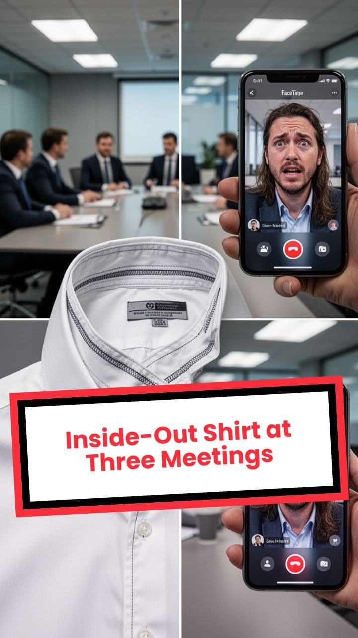 Inside-Out Shirt at Three Meetings