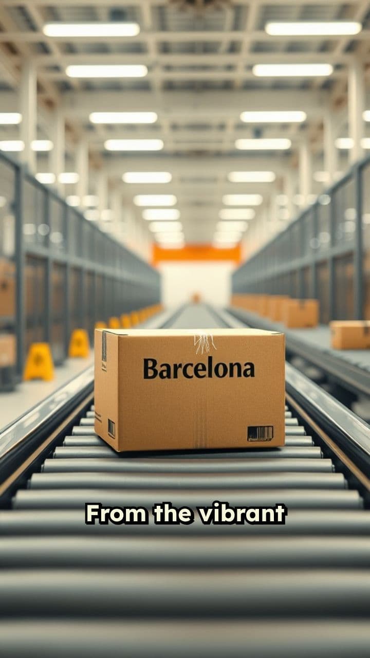 Barcelona to Lima: A Package's Journey