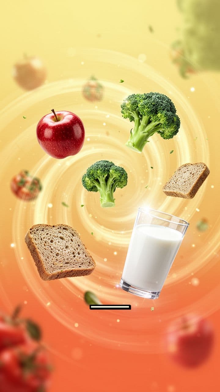 الأكل الصحي مع رسيل