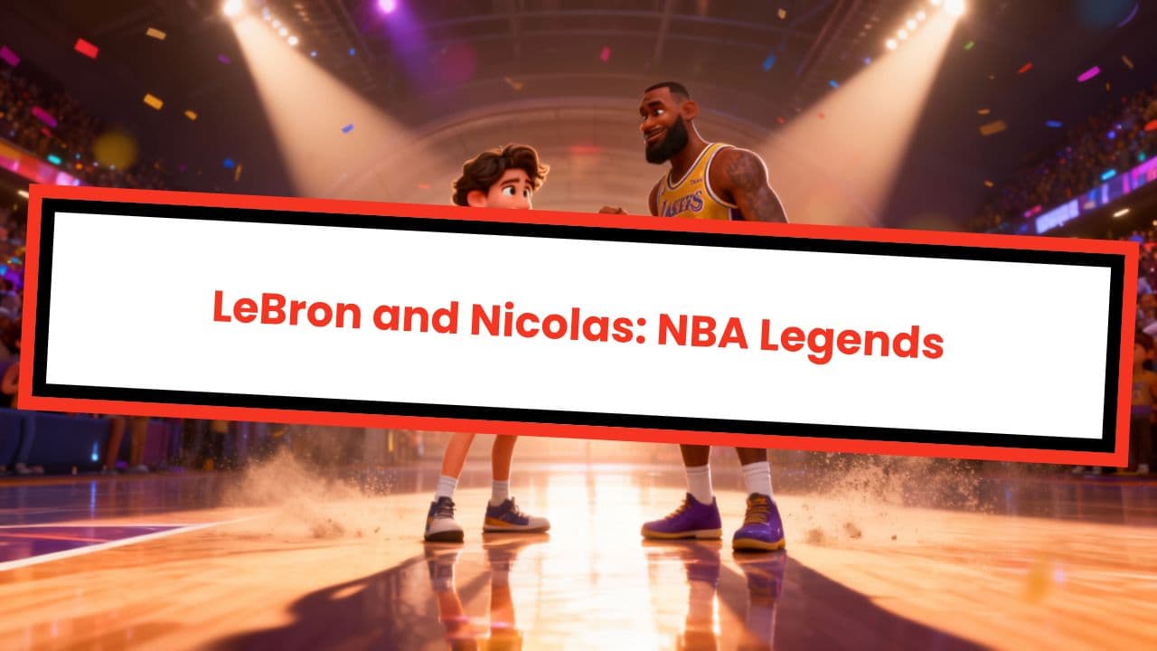 LeBron and Nicolas: NBA Legends