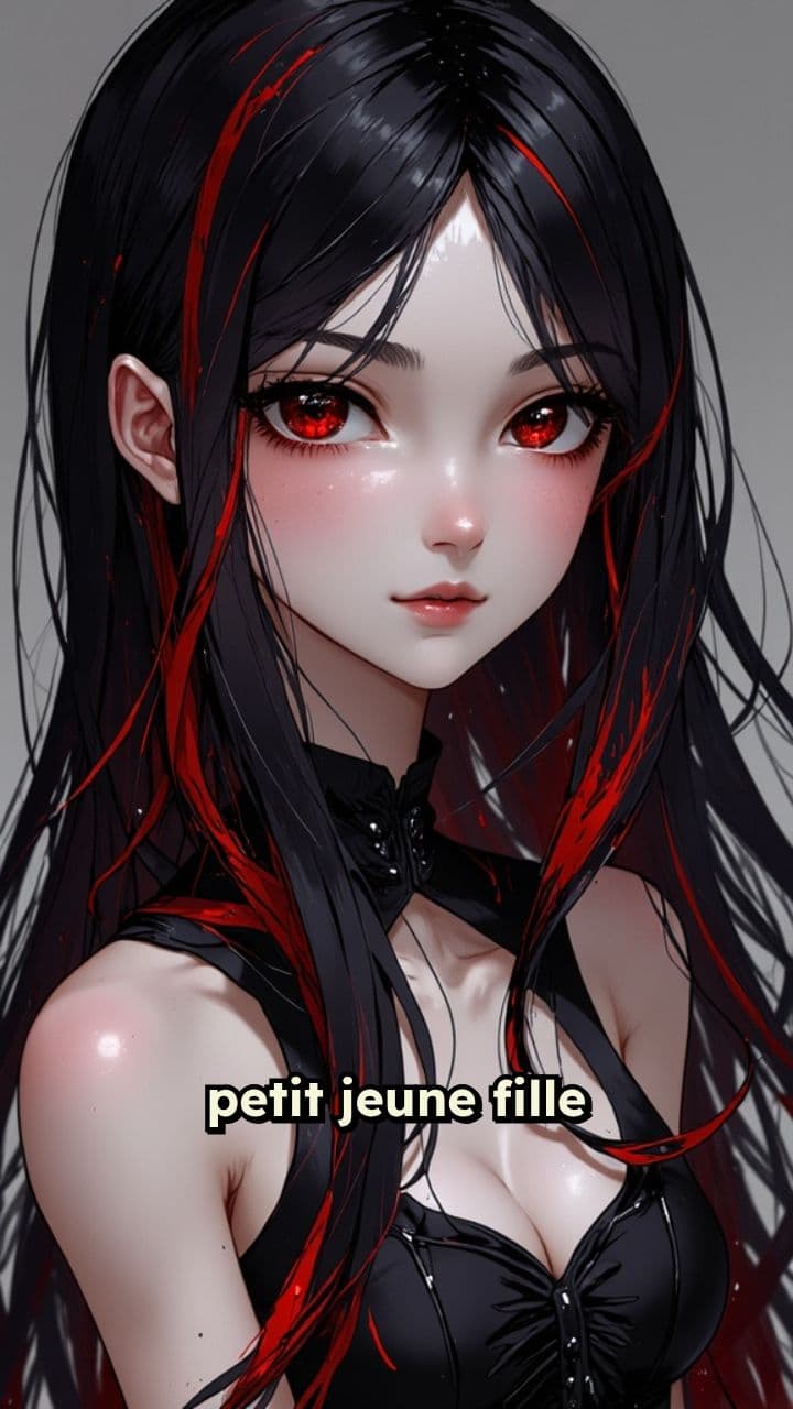 Larmes d'une ange-vampire devant Akashi