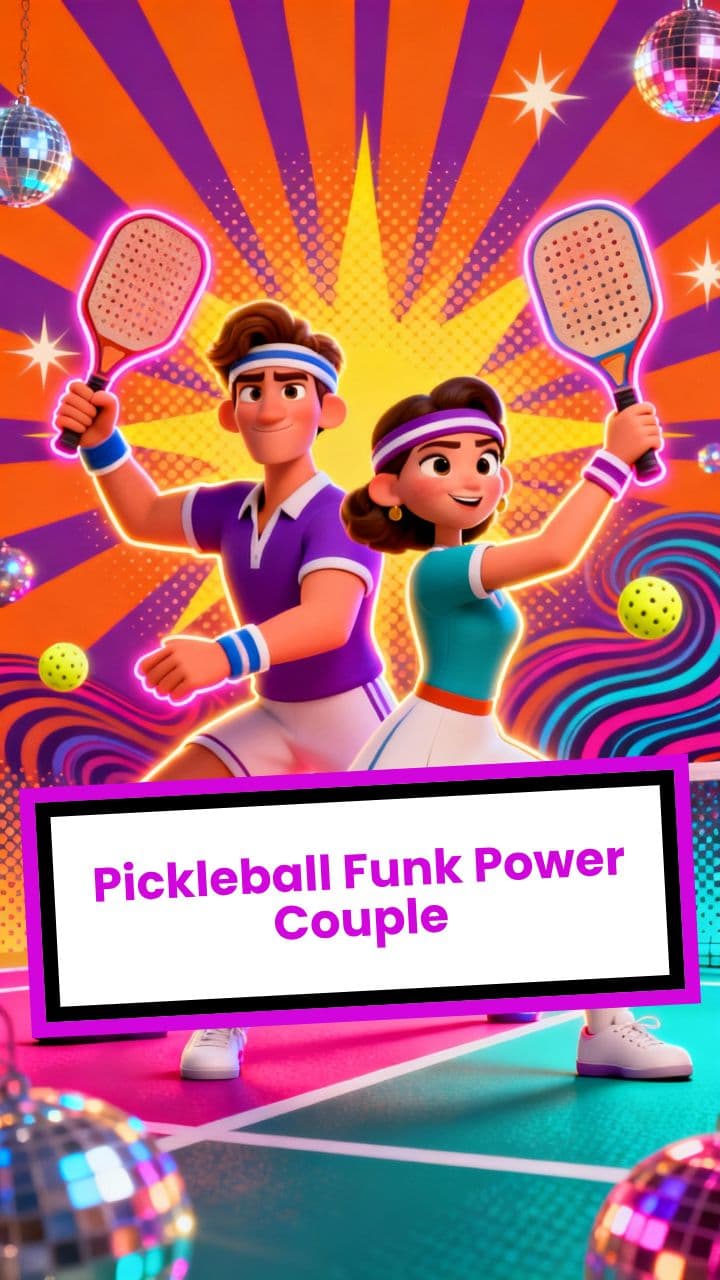 Pickleball Funk Power Couple