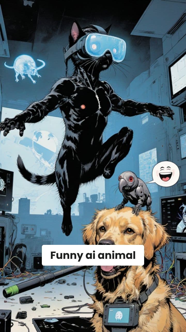 Hilarious AI Animal Moments