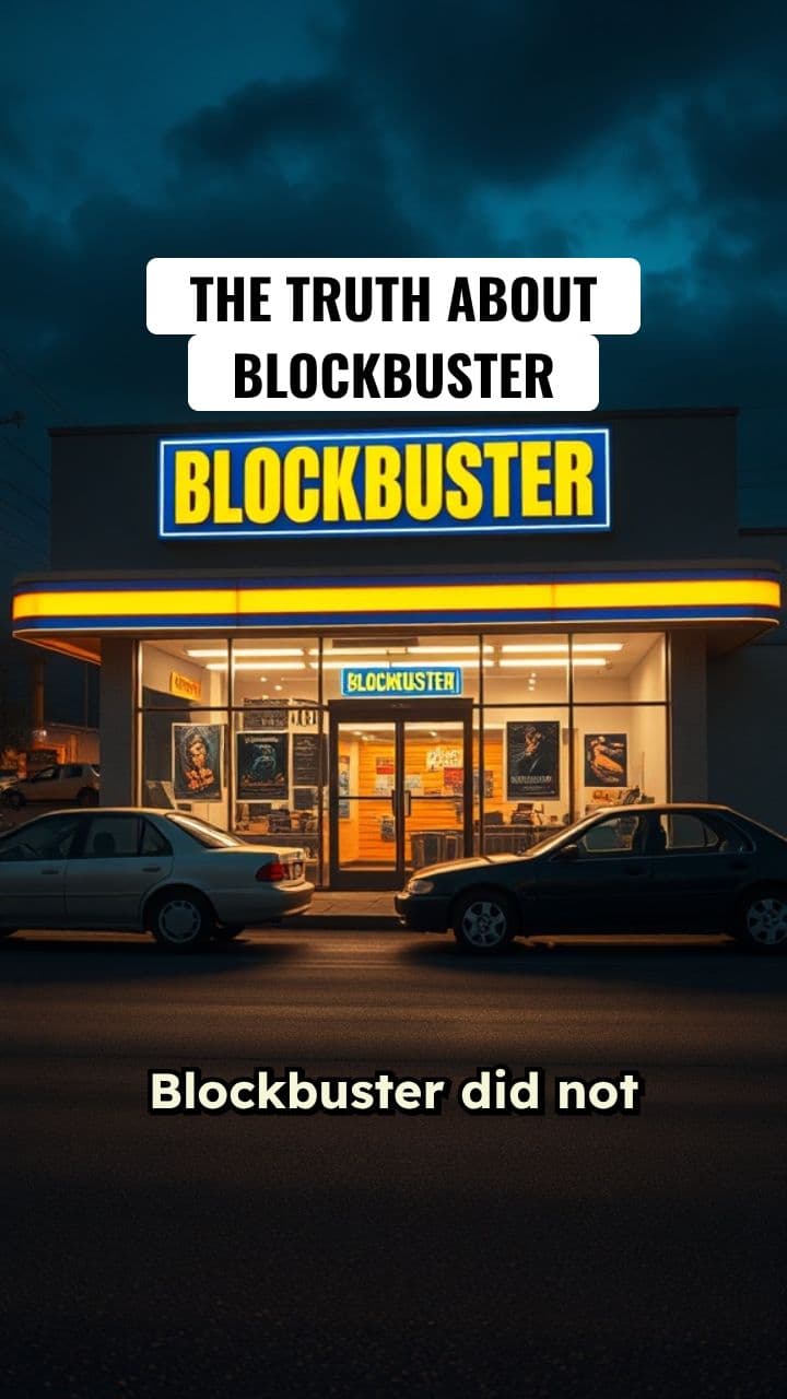 The Real Reason Blockbuster Died