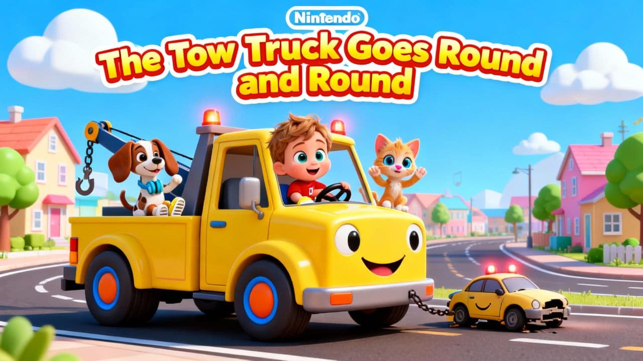 The Tow Truck Goes Round and Round