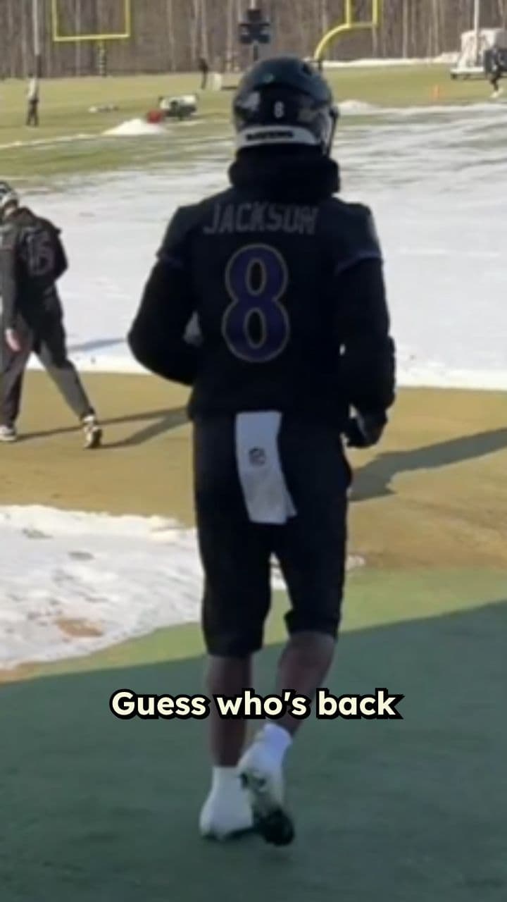 Lamar Jackson, Roquan Smith Return to Practice