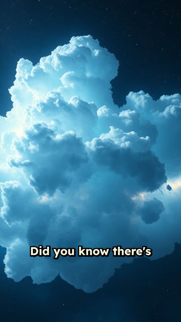 Cosmic Water Cloud Surpasses Earth's Oceans