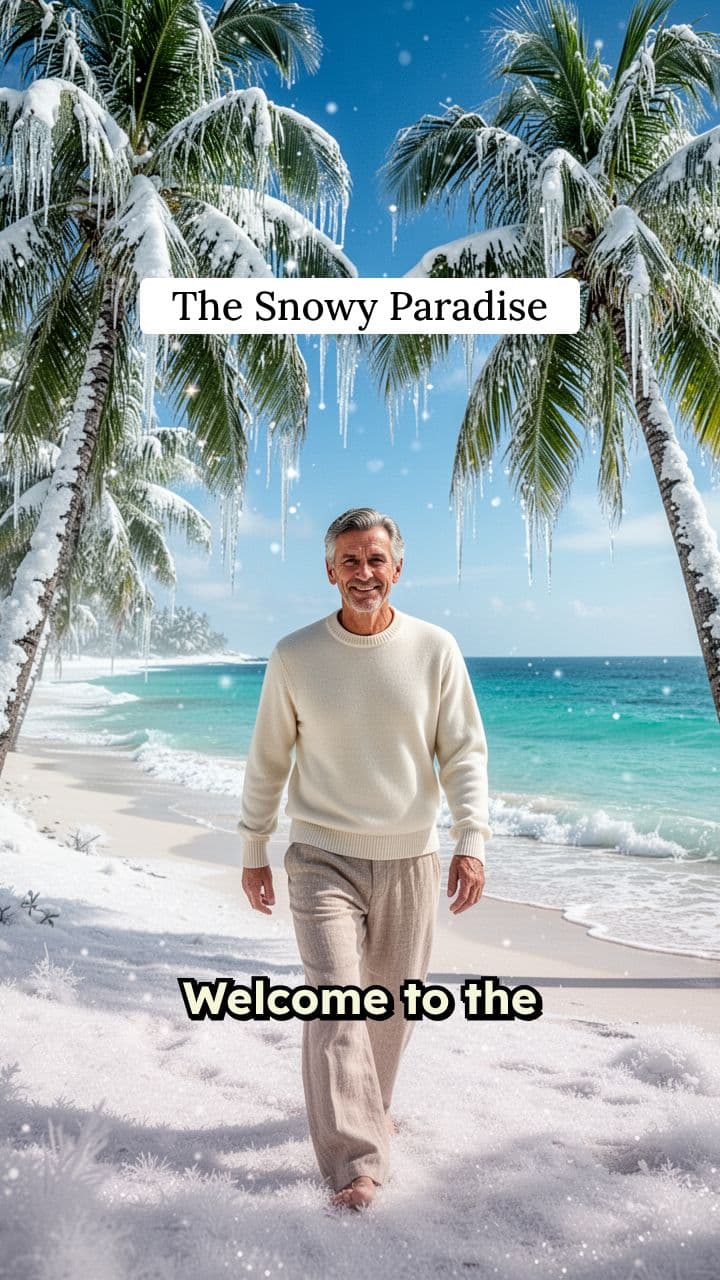 The Snowy Paradise Sleep