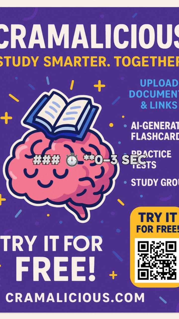 Cramalicious: Study Smarter, Not Harder