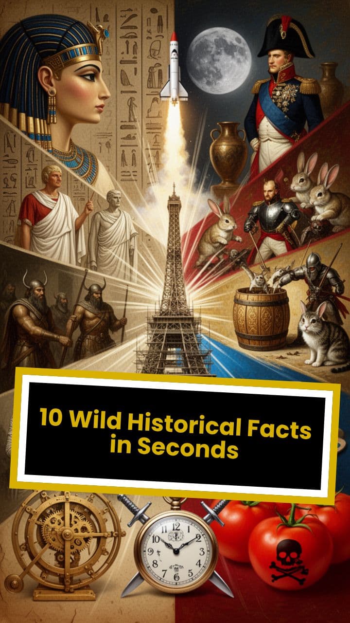 10 Wild Historical Facts in Seconds