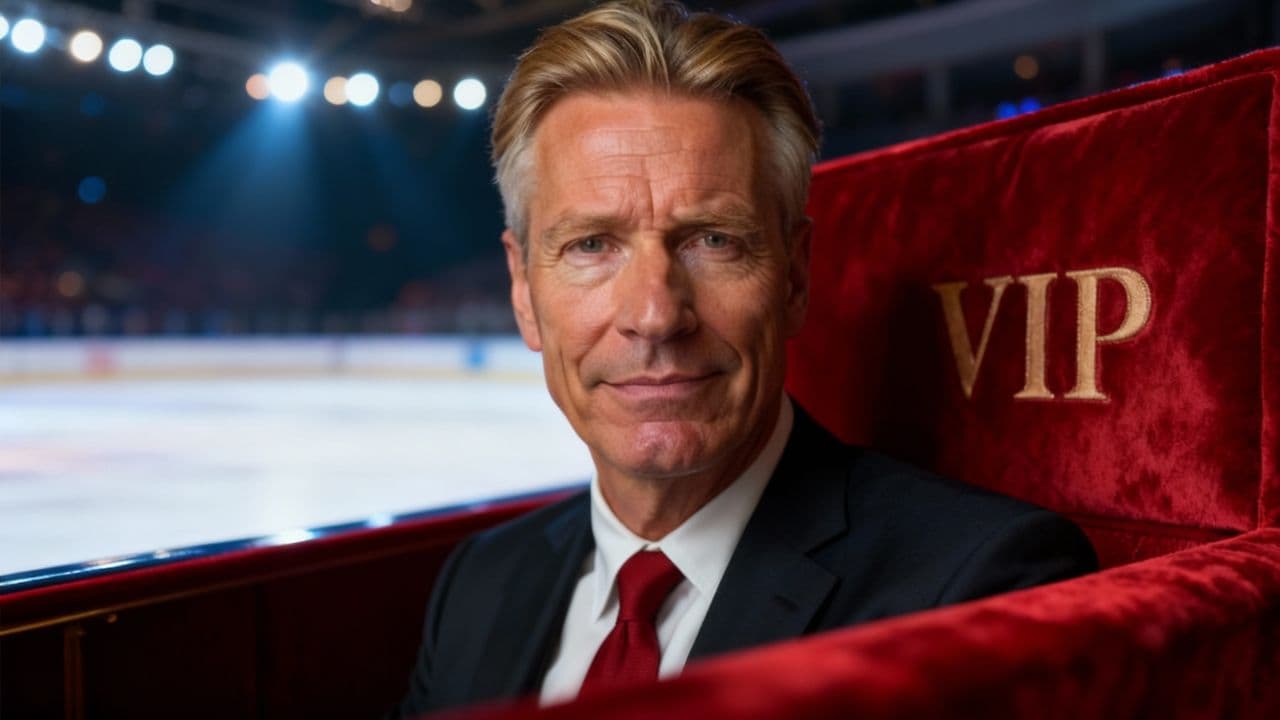 Donald Trump at Ice Show