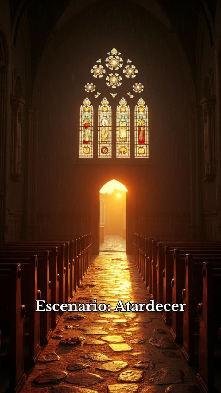 Despedida en la tormenta