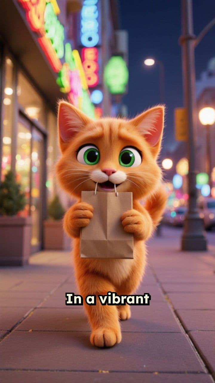 The Little Cat's Big Adventure