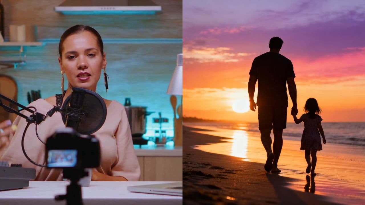 पापा और कुहू के लिए प्यार