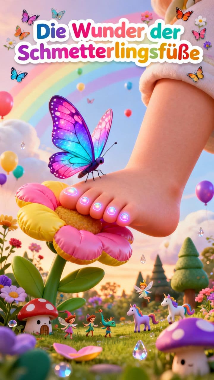 Die Wunder der Schmetterlingsfüße