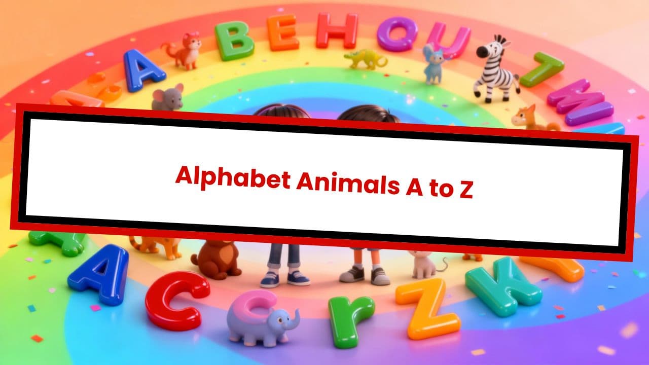 Alphabet Animals A to Z