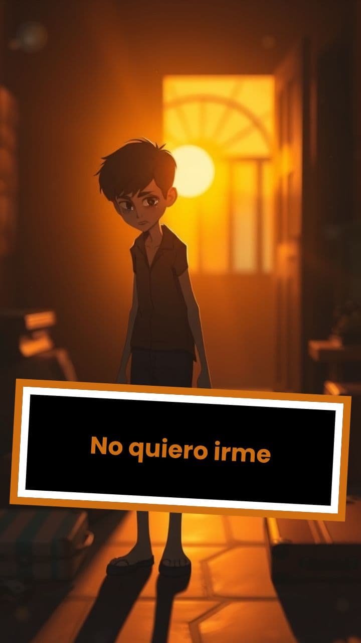 No quiero irme