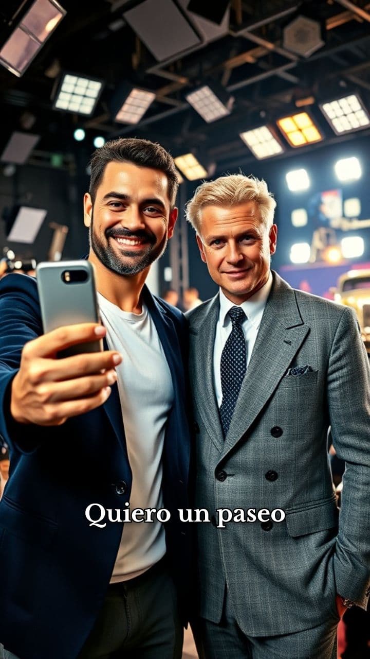 Paseo por escenas con famosos de Hollywood