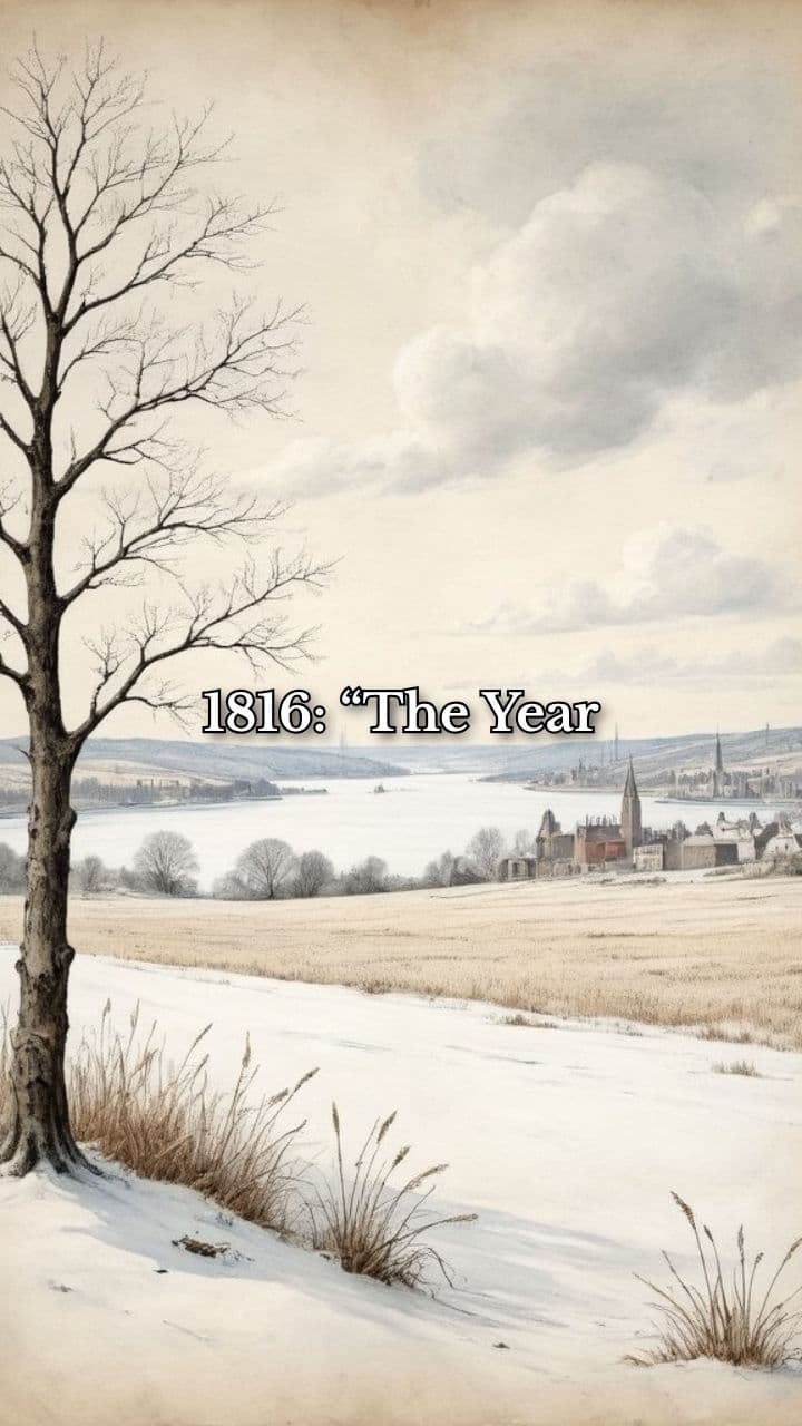 The Cosmic Catastrophe of 1816