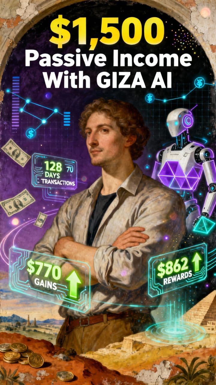 $1,500 Passive Income With GIZA AI