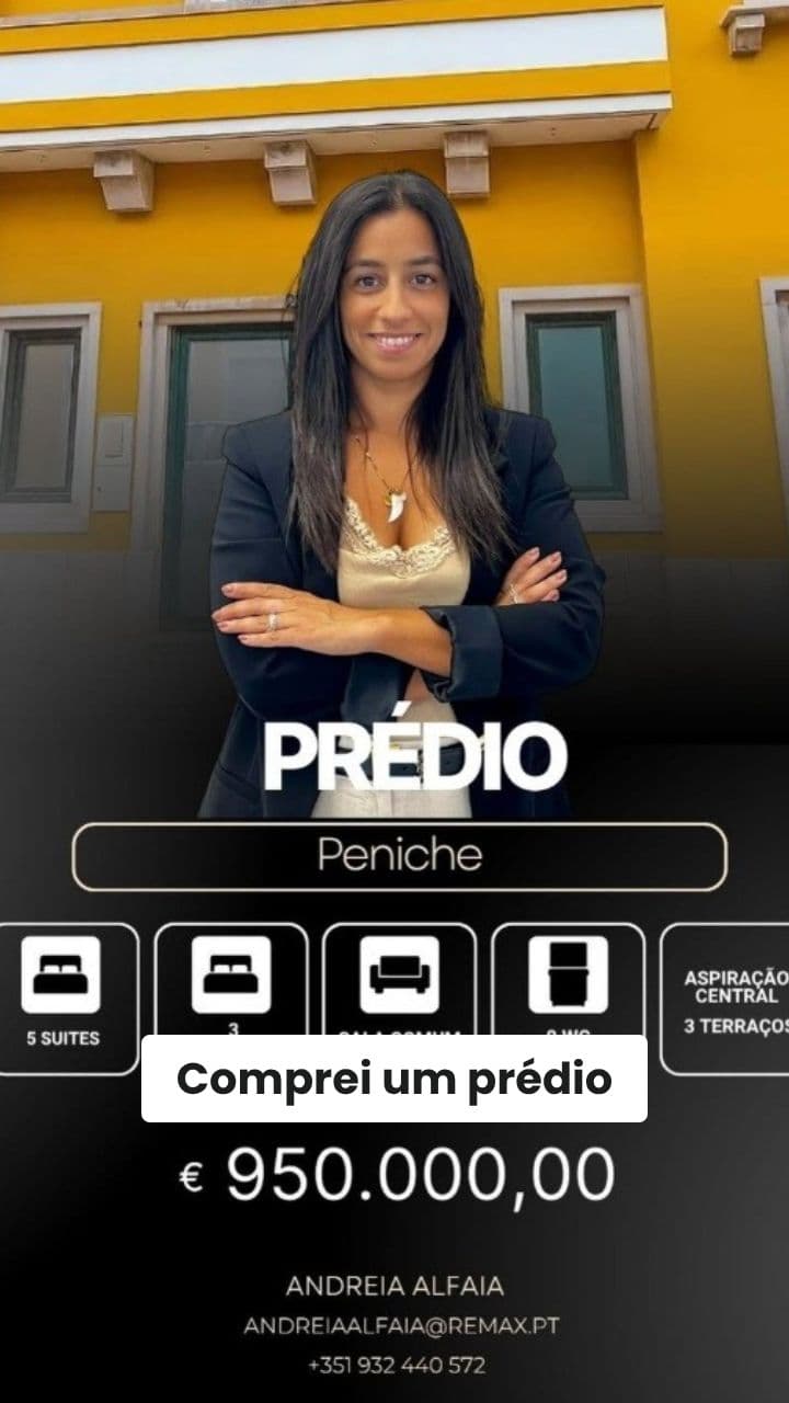 Investimento inteligente em Peniche