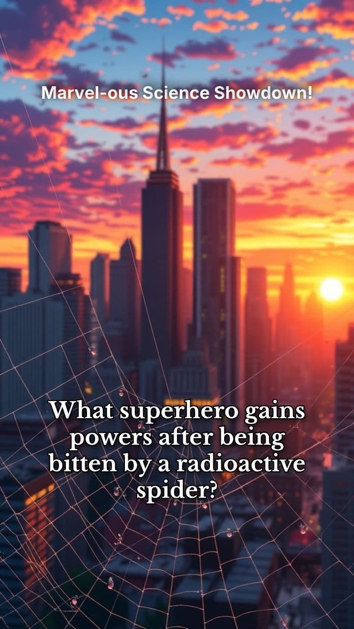 Marvel-ous Science Showdown!