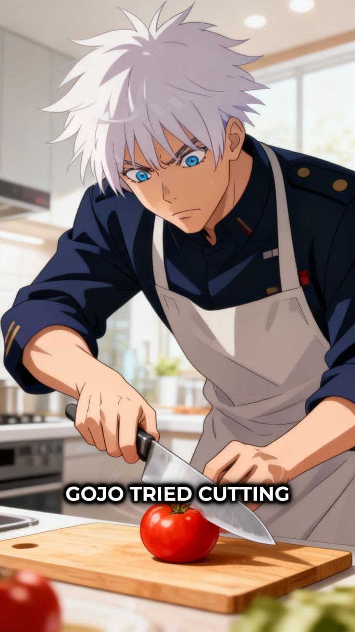 Gojo's Kitchen Frustration