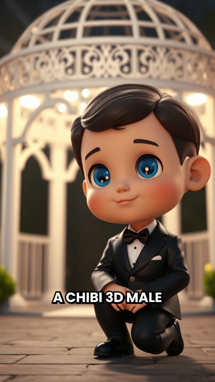 Midnight Proposal Under the Gazebo