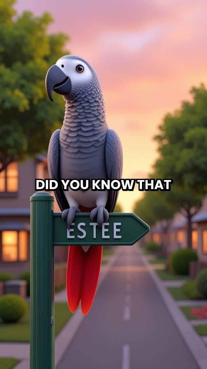 Parrot Recites Address to Find Owner