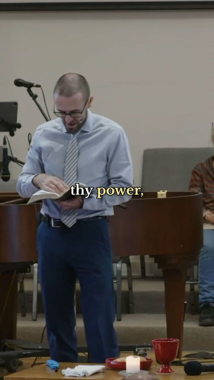 Thine: Acknowledging God's Sovereignty