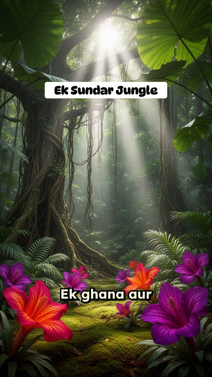 Ghamandi Sher aur Jungle