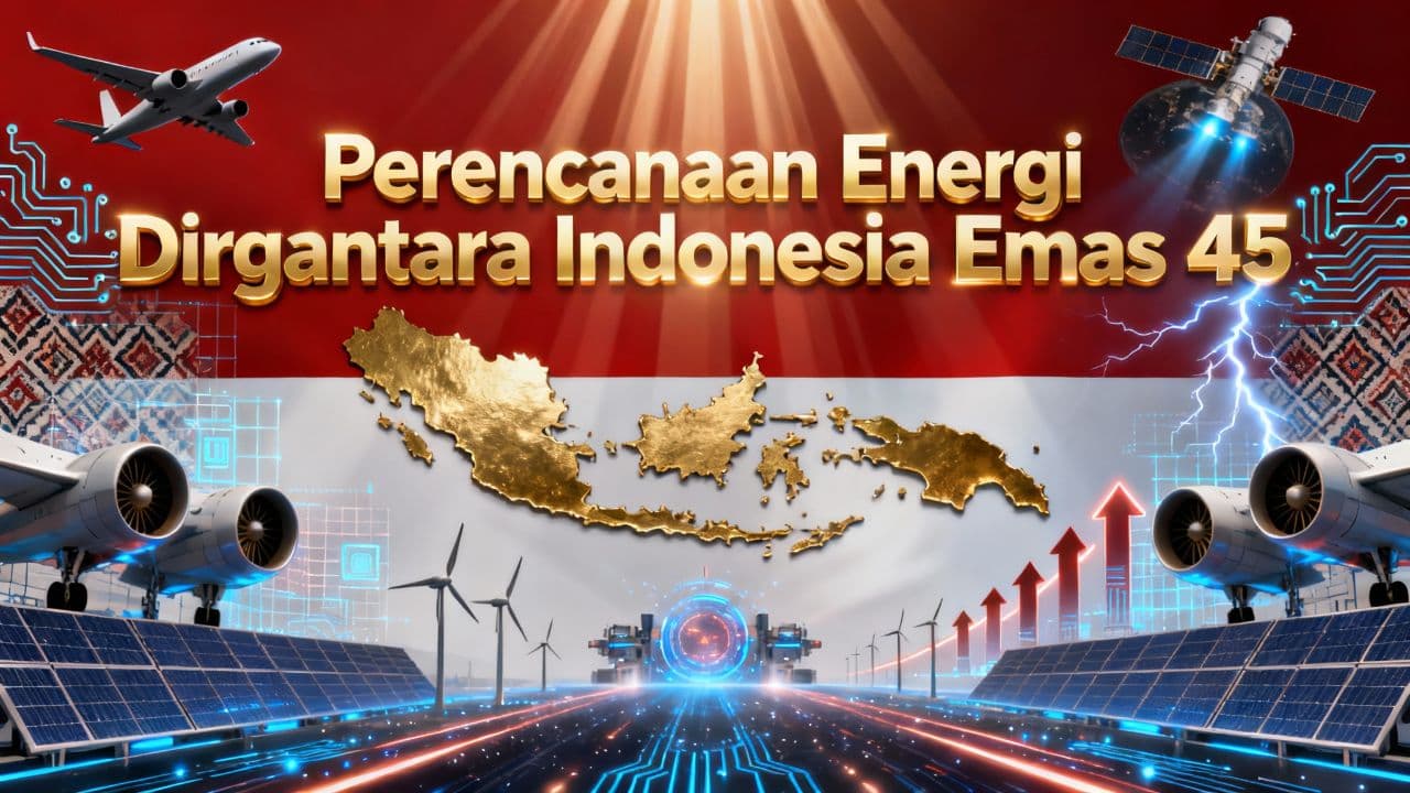 Perencanaan Energi Dirgantara Indonesia Emas 45