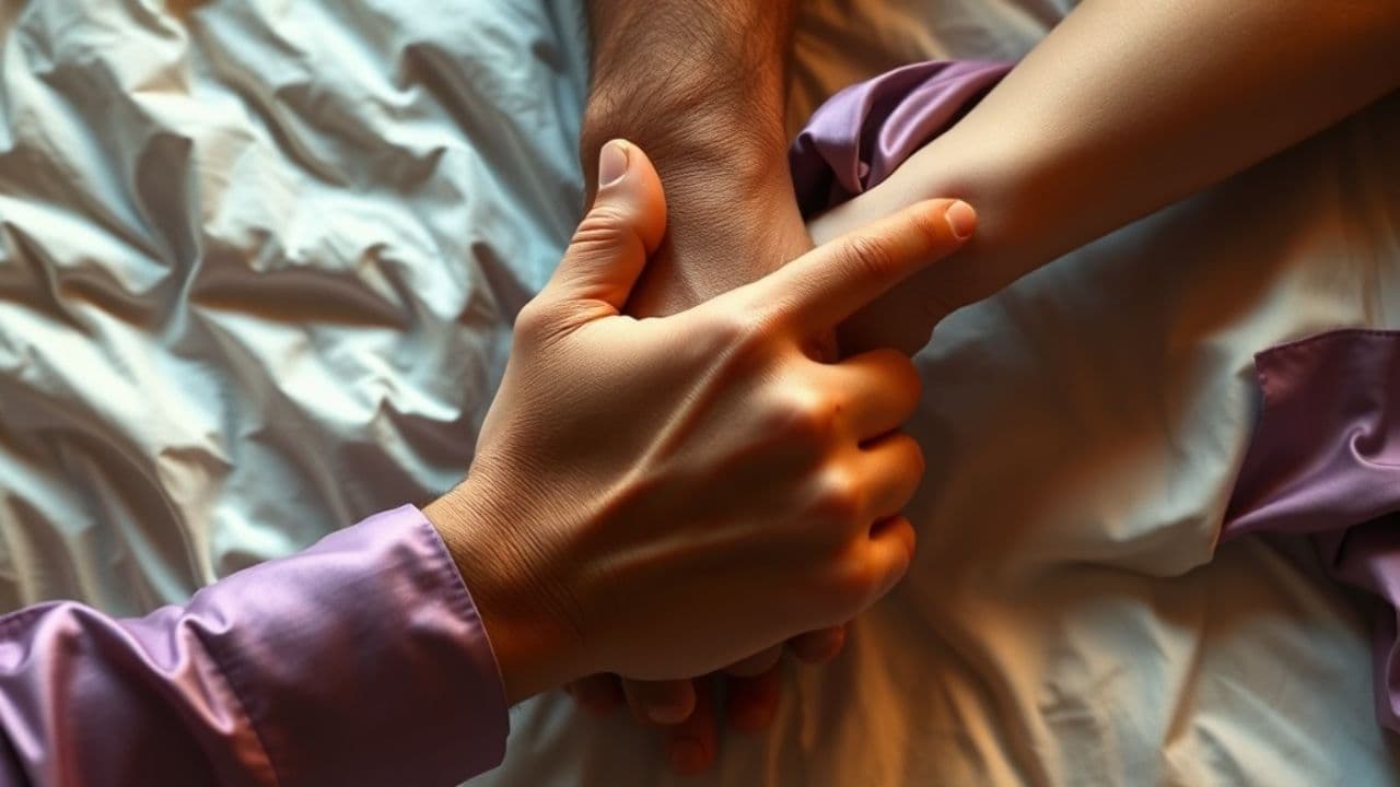 Nocne szaleństwo w łóżku