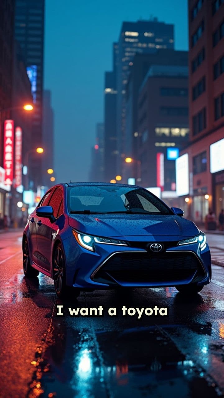 Toyota Corolla Cross 2025 with Pop Music