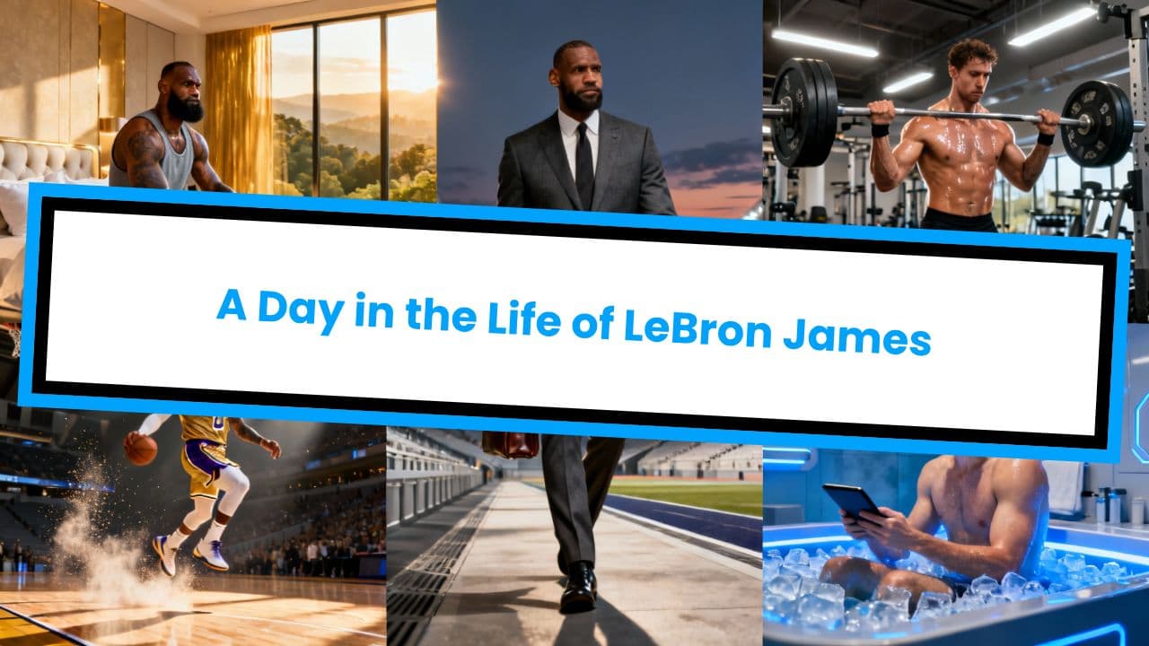 A Day in the Life of LeBron James