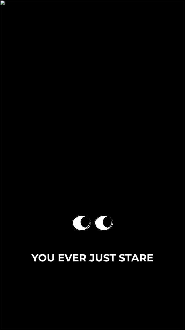 Unblinking Reflection