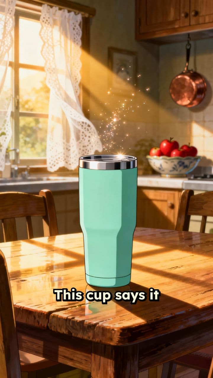 It’s Fine Cat Insulated Tumbler