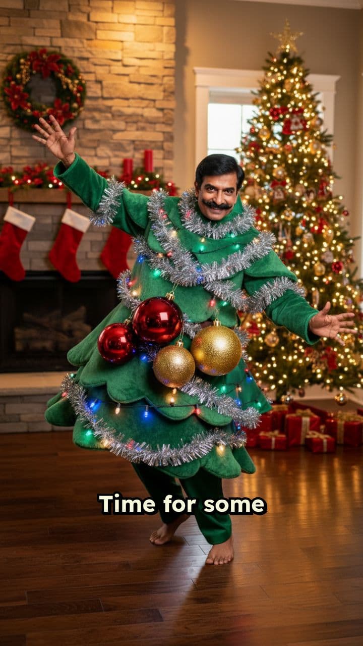 Christmas Slapstick Surprise