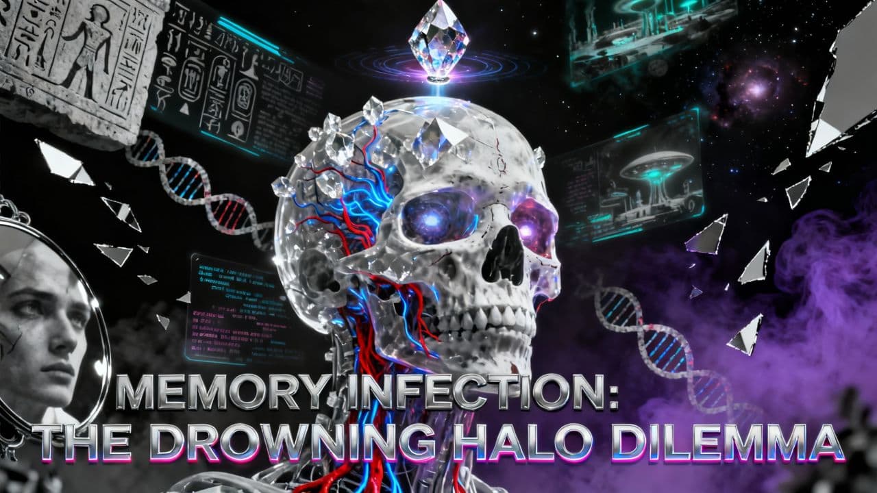 Memory Infection: The Drowning Halo Dilemma