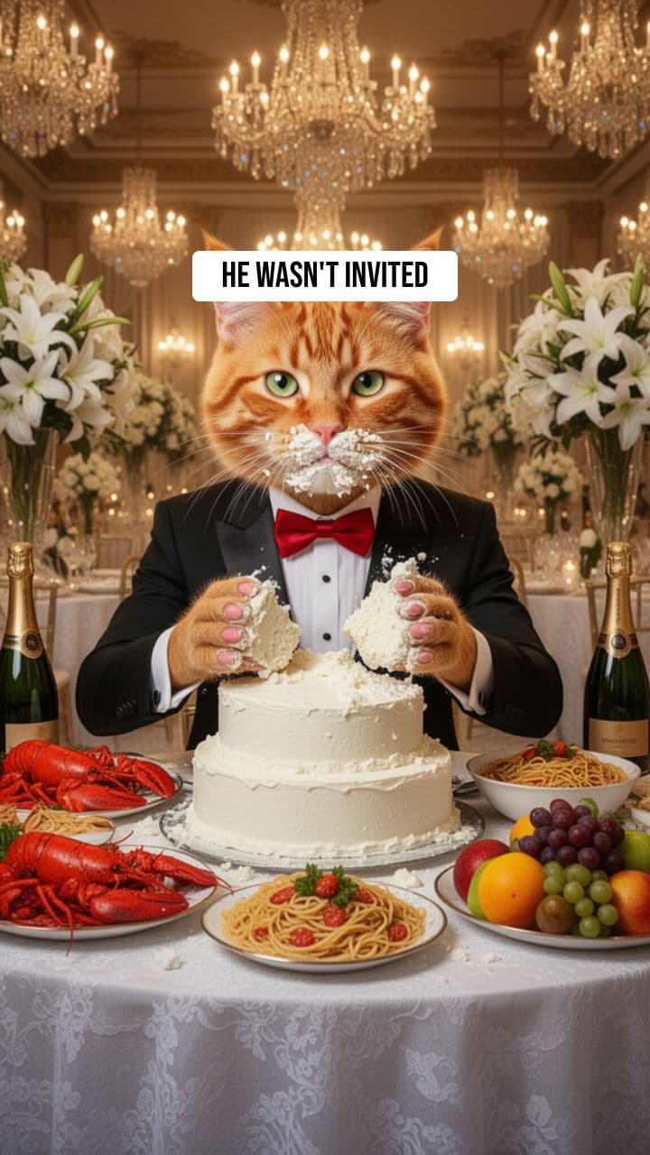 The Wedding Cat Crasher